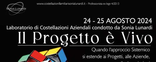 24-25 Agosto 2024 – Lucca: Laboratorio di Costellazioni Sistemiche Aziendali